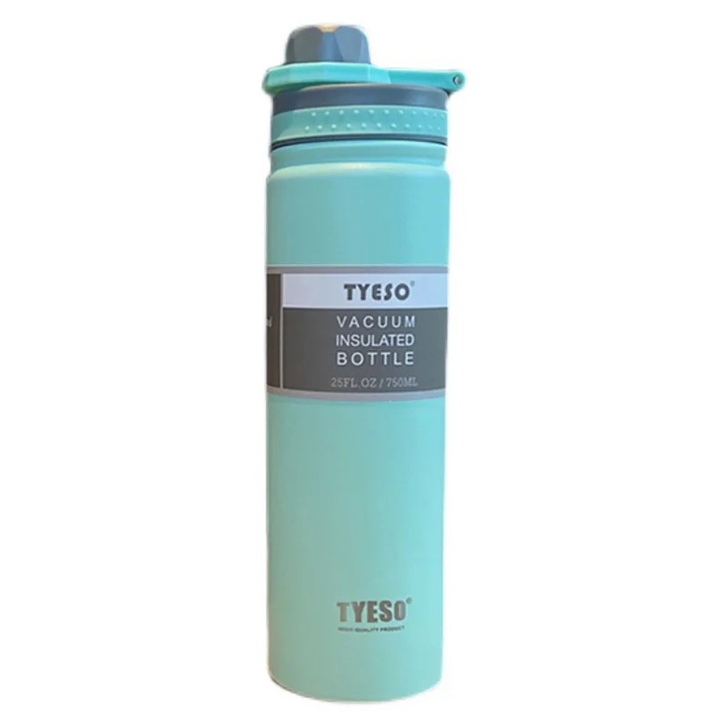 530 & 750 ml Paslanmaz Çelik Termos şişe Taşınabilir Açık Seyahat Termos Bisiklet Spor Sıcak Soğuk Su Şişeleri BPA Ücretsiz Görüntü 5