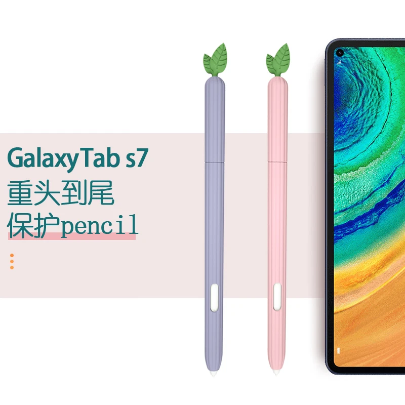Samsung Galaxy Tab için S7 S6 Lite kalem Kutusu Kapak Renkli Tablet Tab S7 s8 S Kalem Çantası kaymaz Koruma Silikon Kol Görüntü 4