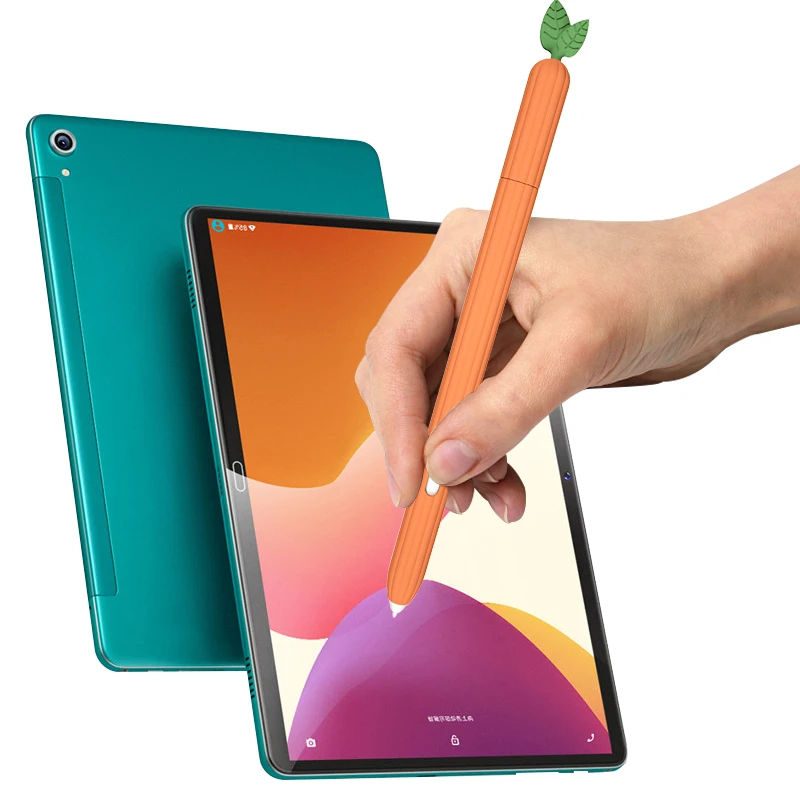 Samsung Galaxy Tab için S7 S6 Lite kalem Kutusu Kapak Renkli Tablet Tab S7 s8 S Kalem Çantası kaymaz Koruma Silikon Kol Görüntü 5