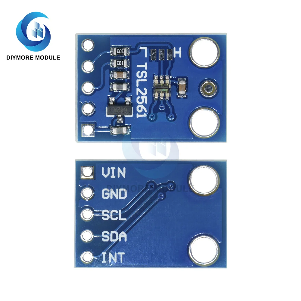 TSL2561 GY-2561 parlaklık ışık sensörü Breakout modülü I2C IIC arayüzü iletişim Arduino için Görüntü 5