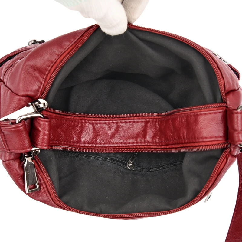 Yüksek Kaliteli Yumuşak Deri Lüks Çantalar ve Çanta kadın Çanta Tasarımcısı Çok cep Crossbody omuzdan askili çanta Kadınlar için 2022 Sac Görüntü 4