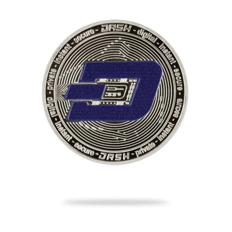 Altın Gümüş DashCoin Hatıra paraları Btcoin Altın Gümüş paralar Paraları Toplamak Metal Cryptocurrency Hatıra Koleksiyonu Hediyeler Görüntü 5