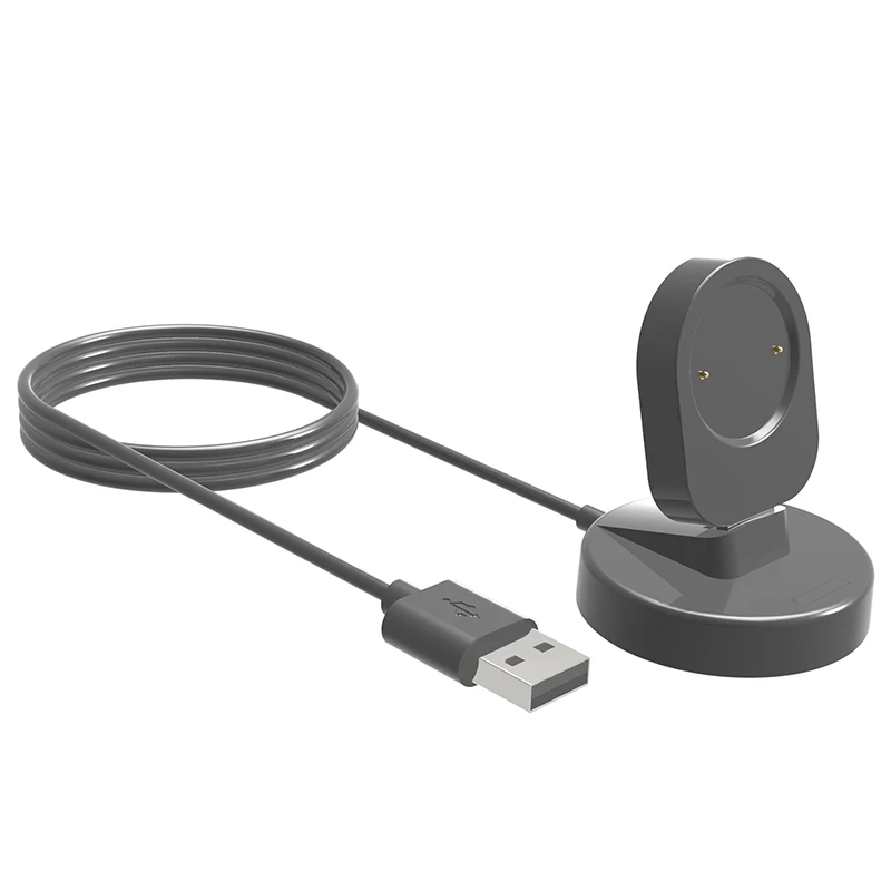 Dok istasyonu Şarj Standı şarj adaptörü USB şarj kablosu için Amazfit GTR 4/GTR4 GTS 3 GTS4 / GTS3 GTR3 Pro T-rex 2 akıllı saat Görüntü 3