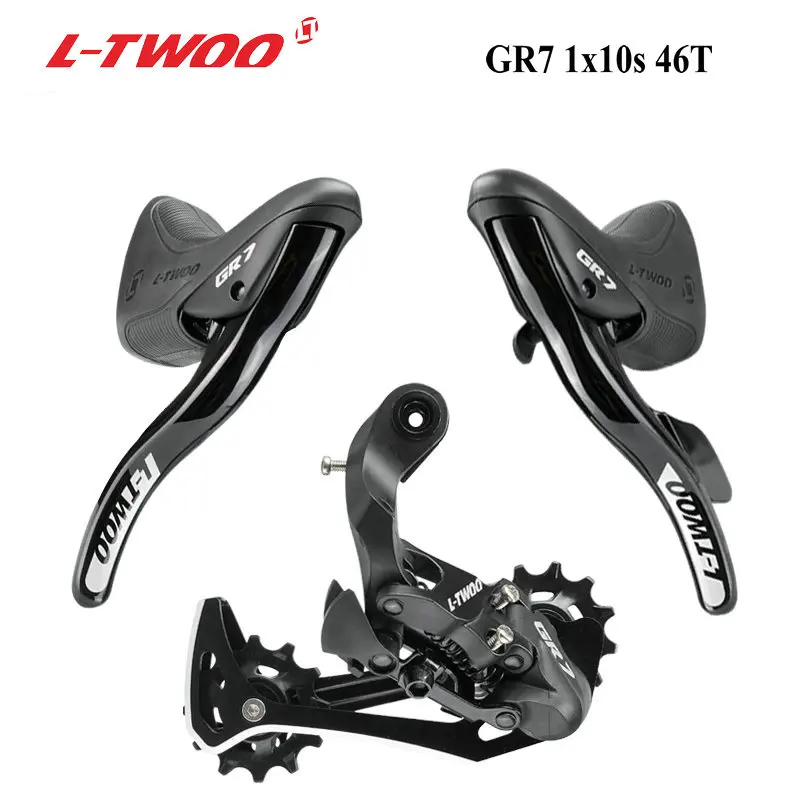 LTWOO GR7 10 s Yol 1x10 Hız Groupset 10 Velocidade R/L Shifters + Arka Vites Değiştiriciler Çakıl bisikletleri İle Uyumlu Shimano 4700 Görüntü 0