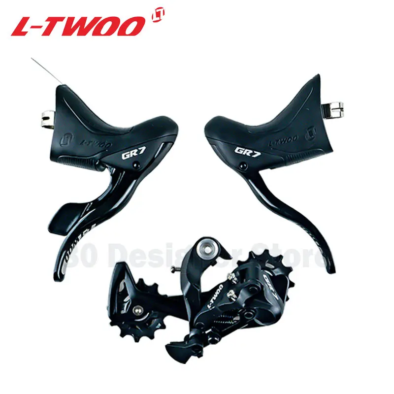 LTWOO GR7 10 s Yol 1x10 Hız Groupset 10 Velocidade R/L Shifters + Arka Vites Değiştiriciler Çakıl bisikletleri İle Uyumlu Shimano 4700 Görüntü 1