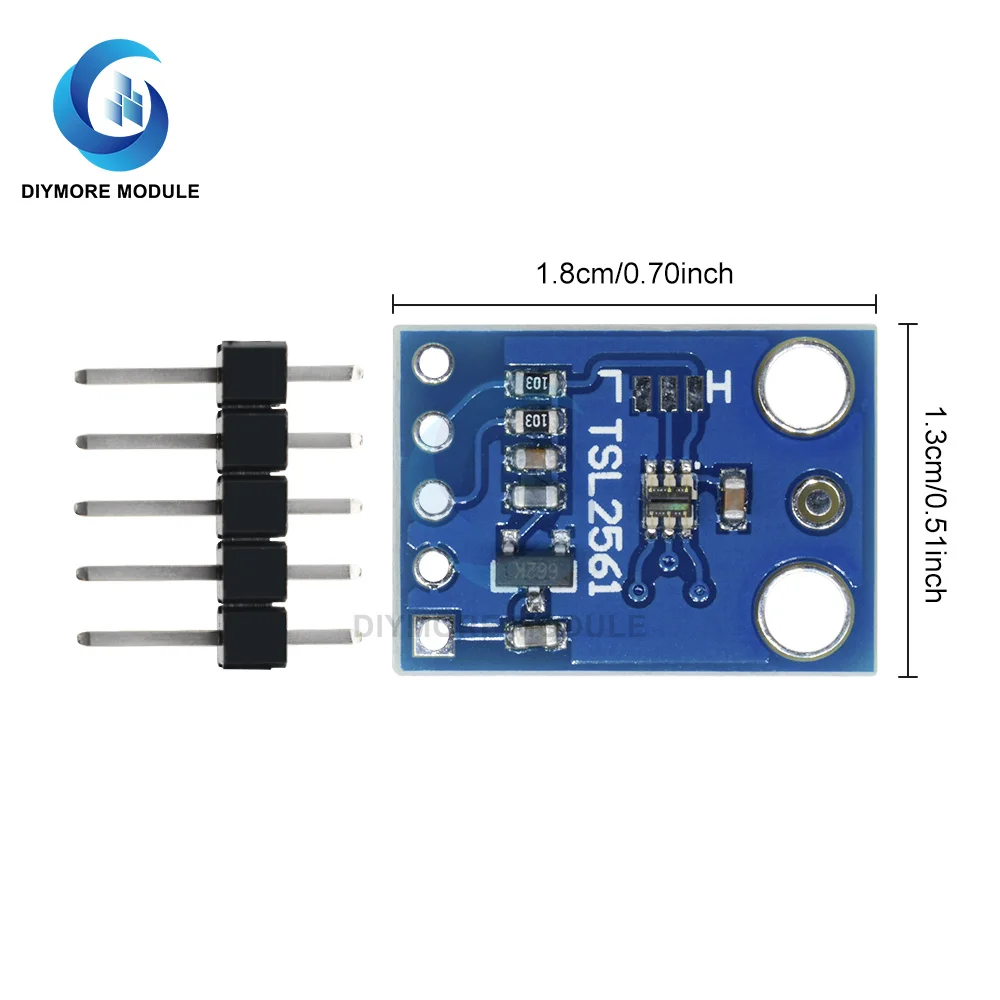 TSL2561 GY-2561 parlaklık ışık sensörü Breakout modülü I2C IIC arayüzü iletişim Arduino için Görüntü 4